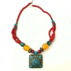Tibetan  style necklace
